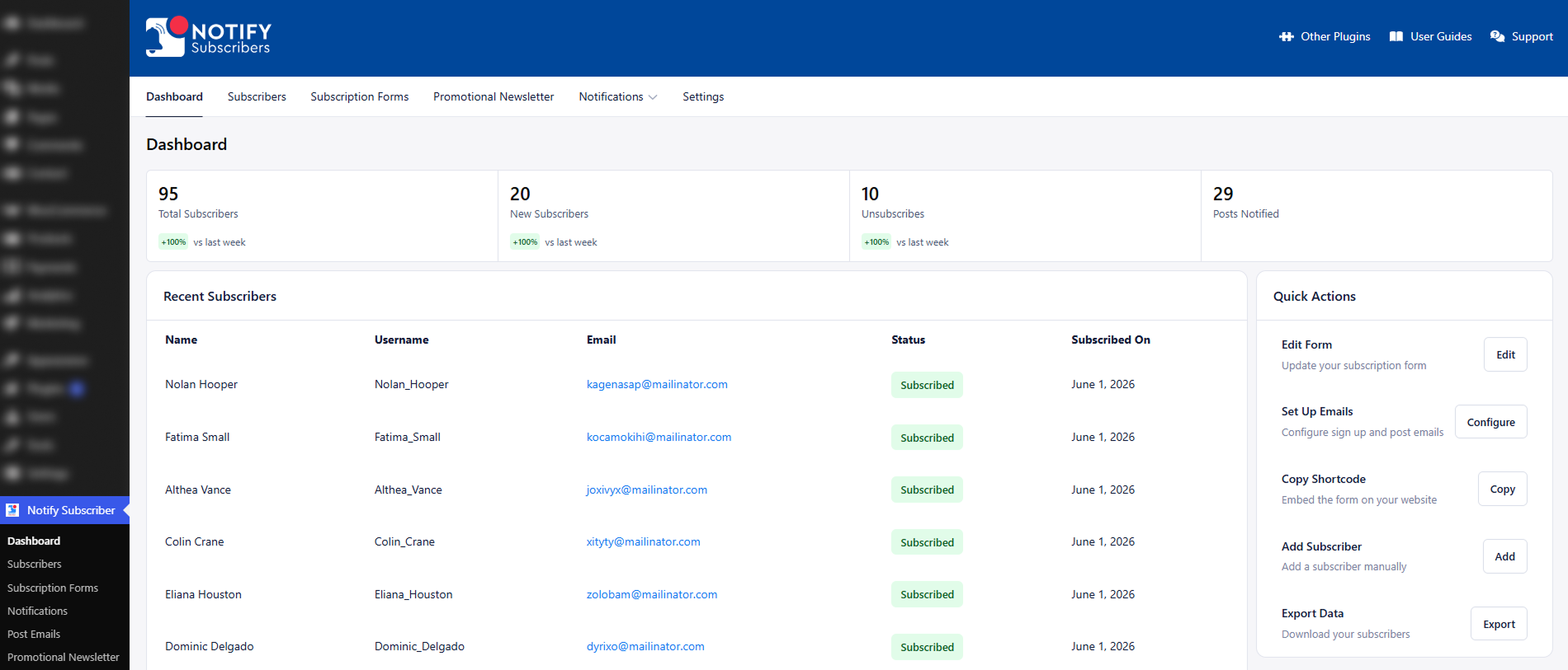 notify-subscribers-dashboard