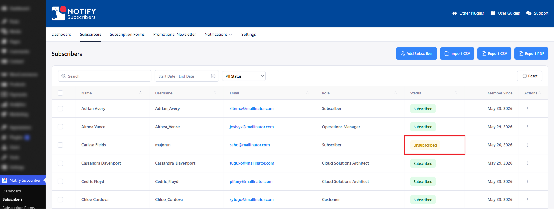 notify-subscribers-unsubscribes-process